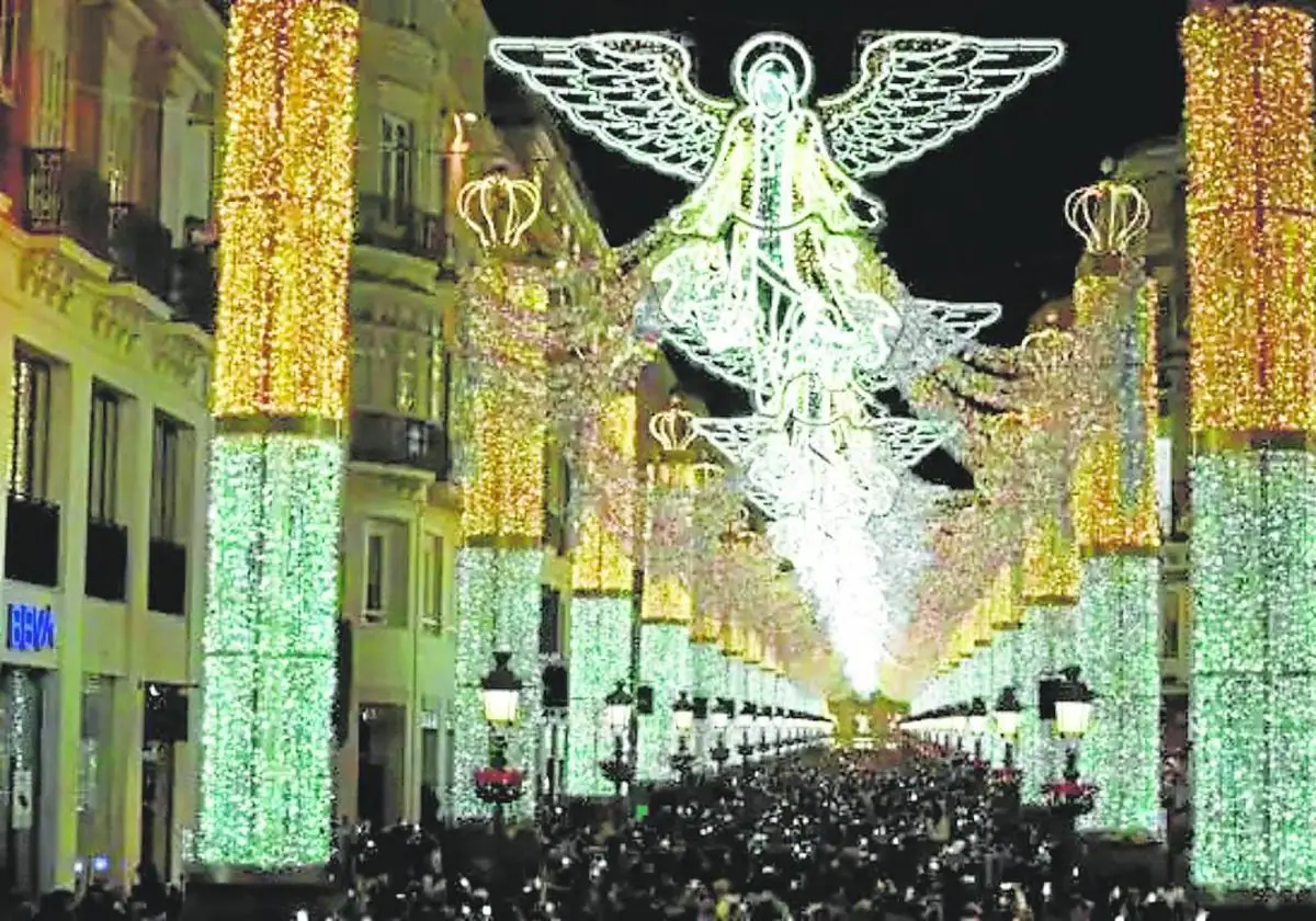 Malaga aims for its Christmas lights to be among 'the best in Europe